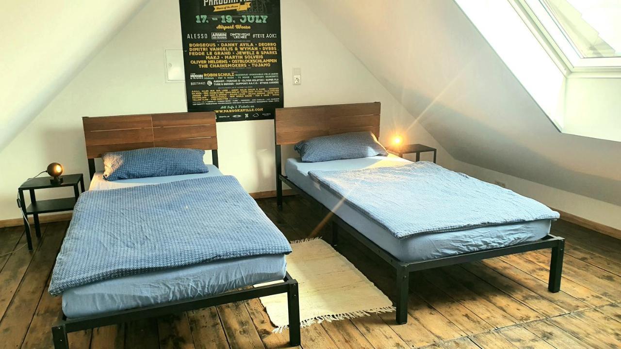 Frankes City Sleep Apartment, 6 Einzelbetten Velbert Eksteriør bilde